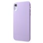 Coque TPU souple et brillante pour iPhone XR - &Eacute;tui violet