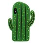 &Eacute;tui en silicone Cactus pour iPhone XS Max - &Eacute;tui vert