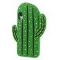 Housse en silicone Cactus pour iPhone XR - Housse verte