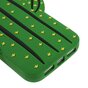 Housse en silicone Cactus pour iPhone XR - Housse verte