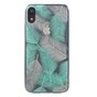 &Eacute;tui de protection en TPU en polycarbonate Roar Korea compatible avec iPhone XR - &Eacute;tui &agrave; feuilles