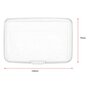 Portefeuille Porte-Cartes en Aluminium Bloc RFID - 6 Compartiments Bleu