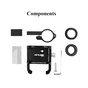 GUB Pro 2 Support de t&eacute;l&eacute;phone universel en aluminium pour v&eacute;los - Noir