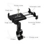 GUB Pro 2 Support de t&eacute;l&eacute;phone universel en aluminium pour v&eacute;los - Noir