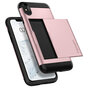 Spigen Slim Armor CS coque de protection or rose compatible avec iPhone XS Max Rose Gold case