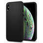 Coque iPhone XS Spigen Liquid Air Case - Noir mat