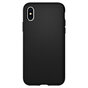 Coque iPhone XS Spigen Liquid Air Case - Noir mat