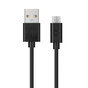 Xqisit Micro USB vers USB A c&acirc;ble 100 cm - Noir