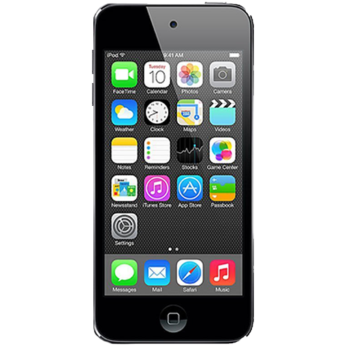 COTDINFOR Coque IPod Touch 7/6/5 Fermeture Magnétique – Étui Portefeuille Cuir PU Antichoc Avec Porte-Cartes, Support, Bleu Saphir