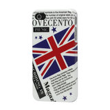 iPhone 4 / 4s britannique anglais drapeau drapeau cas de magazine magazine cas Ovecento_