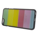 Coque iPhone 6 Plus iPhone 6s Plus de couleur transparente Rainbow Stripes_