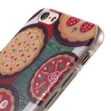 Étui à pizza TPU iPhone 6 6s drapeau italien vert blanc rouge couverture Italie_