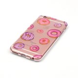 Coque Donut transparente en TPU la coque compatible avec iPhone 6 et 6s_
