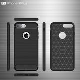 Coque TPU iPhone 7 Plus 8 Plus Black Carbon Armor_