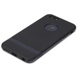 Série Rock Royce Bleu Marine la coque compatible avec iPhone 6 Plus 6s Plus - Bleu - Noir_