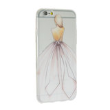 Housse iPhone 6 et 6s Danseres Dress - Blanc Rose pastel fille_