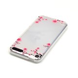 Coque en TPU Clear Blossom pour iPod Touch 5 6 7 - Rose_