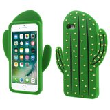 Coque 3D cactus silicone iPhone 6 Plus 6s Plus - Vert_