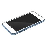 Coque transparente Baseus Simple Series pour iPhone 7 Plus 8 Plus - Bleu_