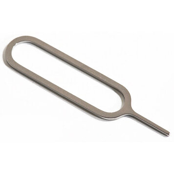 Ouvre-plateau de carte SIM compatible avec iPhone argent