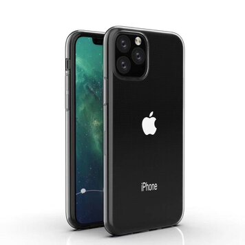 Coque transparente en TPU compatible avec iPhone 11 Pro Max - Transparente