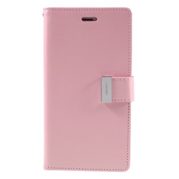 Mercury Goospery Leather compatible avec iPhone 7 Plus 8 Plus Walletcase 7 cartes - Rose Mercury Goospery Leather compatible avec iPhone 7 Plus 8 Plus Walletcase 7 cartes - Rose