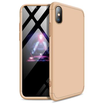 Housse de protection 360° la coque compatible avec iPhone XR - Or Housse de protection 360° la coque compatible avec iPhone XR - Or