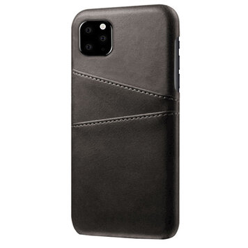 Duo Cardslot Wallet Portefeuille la coque compatible avec iPhone 11 - Protection Noire Duo Cardslot Wallet Portefeuille la coque compatible avec iPhone 11 - Protection Noire