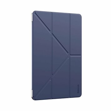 Baseus Jane Hybrid compatible avec iPad 10,2 pouces Cover Tri-Fold - Bleu Baseus Jane Hybrid compatible avec iPad 10,2 pouces Cover Tri-Fold - Bleu