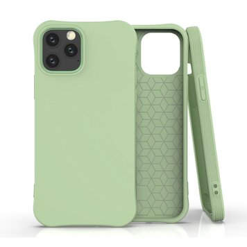 Coque souple en TPU compatible avec iPhone 12 et iPhone 12 Pro - vert Coque souple en TPU compatible avec iPhone 12 et iPhone 12 Pro - vert