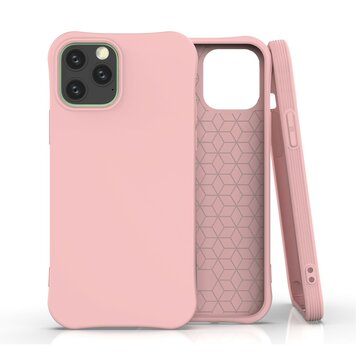 Coque souple en TPU compatible avec iPhone 12 et iPhone 12 Pro - rose Coque souple en TPU compatible avec iPhone 12 et iPhone 12 Pro - rose