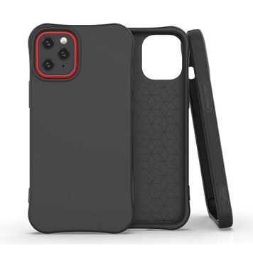 Coque souple en TPU compatible avec iPhone 12 mini - noir Coque souple en TPU compatible avec iPhone 12 mini - noir