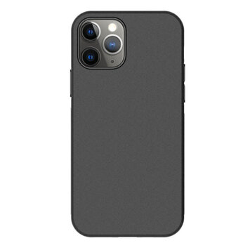 Coque en TPU compatible avec iPhone 12 Pro Max - noire Coque en TPU compatible avec iPhone 12 Pro Max - noire