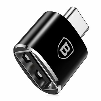 Adaptateur convertisseur Baseus USB-A vers USB-C - Noir Adaptateur convertisseur Baseus USB-A vers USB-C - Noir