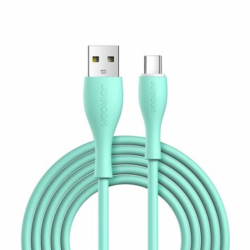 Câble Joyroom Câble de chargement USB-A vers USB-C QC - Vert menthe Câble Joyroom Câble de chargement USB-A vers USB-C QC - Vert menthe