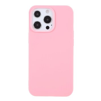 Coque fine en TPU compatible avec iPhone 13 Pro Max - rose Coque fine en TPU compatible avec iPhone 13 Pro Max - rose