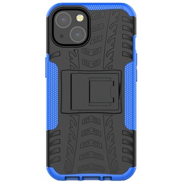 TPU antichoc avec étui robuste compatible avec iPhone 13 - bleu TPU antichoc avec étui robuste compatible avec iPhone 13 - bleu