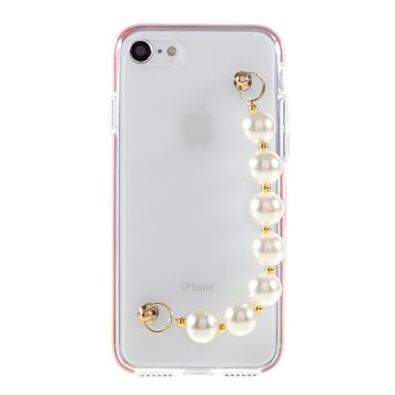 Coque en TPU Pearls compatible avec iPhone 7, 8, SE 2020 et SE 2022 - transparente Coque en TPU Pearls compatible avec iPhone 7, 8, SE 2020 et SE 2022 - transparente
