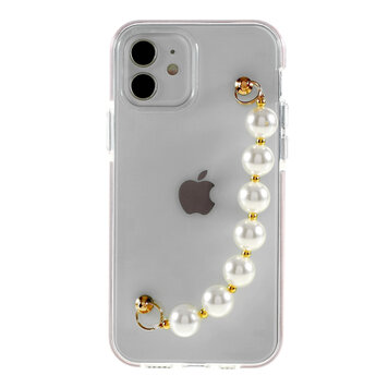 Coque en TPU Pearls compatible avec iPhone 13 - transparente Coque en TPU Pearls compatible avec iPhone 13 - transparente