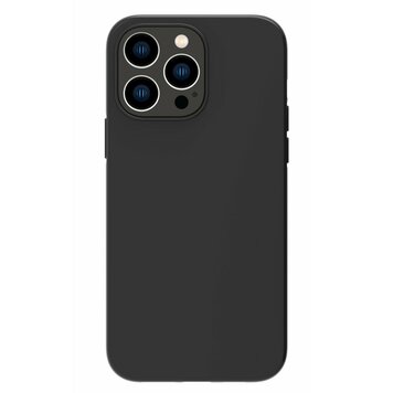 Coque en TPU noir mat compatible avec iPhone 14 Pro - noir Coque en TPU noir mat compatible avec iPhone 14 Pro - noir