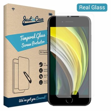 Just in Case Verre Trempé compatible avec iPhone SE 2020 et iPhone SE 2022 - verre trempé Just in Case Verre Trempé compatible avec iPhone SE 2020 et iPhone SE 2022 - verre trempé