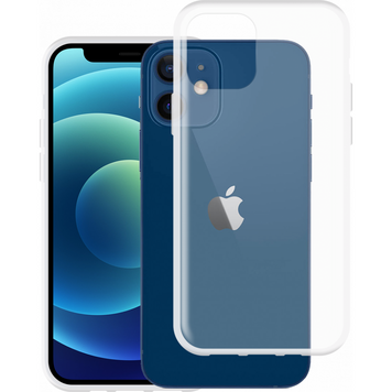 Just in Case Coque souple en TPU compatible avec iPhone 12 - transparente