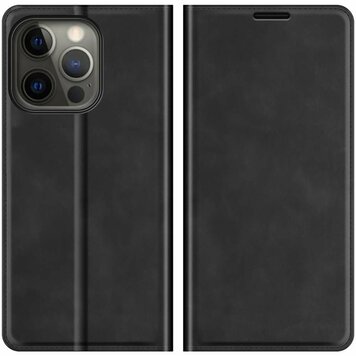 Just in Case Wallet Case Étui magnétique compatible avec iPhone 13 Pro - noir
