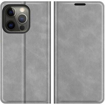 Just in Case Wallet Case Étui magnétique compatible avec iPhone 13 Pro Max - gris Just in Case Wallet Case Étui magnétique compatible avec iPhone 13 Pro Max - gris