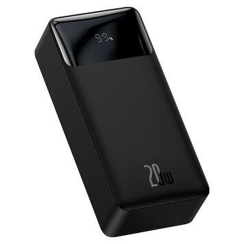 Baseus Bipow PowerBank XL 30000mAh 20W Très grande capacité avec écran - Noir