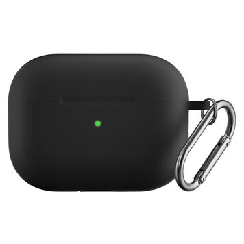 Housse en silicone Silicon Protection compatible avec AirPods Pro 1 / 2 - noire