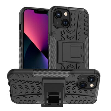 Étui Antidérapant En Plastique Antidérapant Et TPU compatible avec iPhone 15 Plus - Noir Étui Antidérapant En Plastique Antidérapant Et TPU compatible avec iPhone 15 Plus - Noir