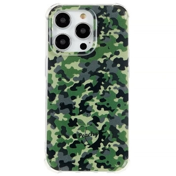 Coque Camo Survivor TPU avec coins renforcés compatible avec iPhone 16 Pro Max - Vert Armée Coque Camo Survivor TPU avec coins renforcés compatible avec iPhone 16 Pro Max - Vert Armée