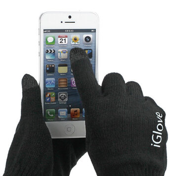 Gants tactiles iGlove compatible avec iPhone écran tactile noir