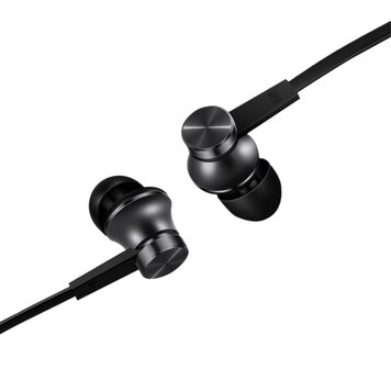 Écouteurs intra-auriculaires Xiaomi Noir Micro et bouton Écouteurs intra-auriculaires Xiaomi Noir Micro et bouton